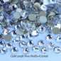 YANRUO 2058NoHF All Color SS16-SS30 Non Hot Fix Sewing Rhinestones Glass Crystal 3D Nail Art Rhinestones For Dress Clothes