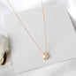 FSUNION 2025 New Fashion Choker Gold Color Silver  Chain Star Heart Moon Pendants Necklace For Women Jewelry Gifts