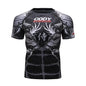 New Men Sports Jiu Jitsu BJJ Suit Gym Fitness Compression Clothes Running Jogging Sport Wear Exercise Workout Rashguard Tights