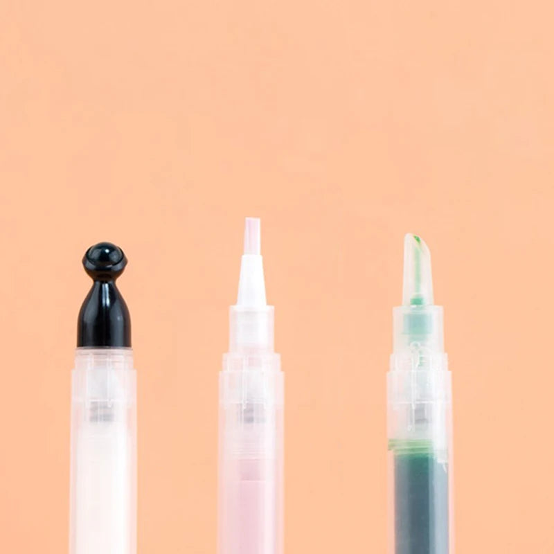 3/5/7ML Scalp Applicator Liquid Pen For Hair Oil Hair Stitching Potion Applicator Cosmetics Empty Bottle Massage Scalp