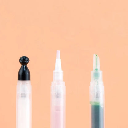 3/5/7ML Scalp Applicator Liquid Pen For Hair Oil Hair Stitching Potion Applicator Cosmetics Empty Bottle Massage Scalp