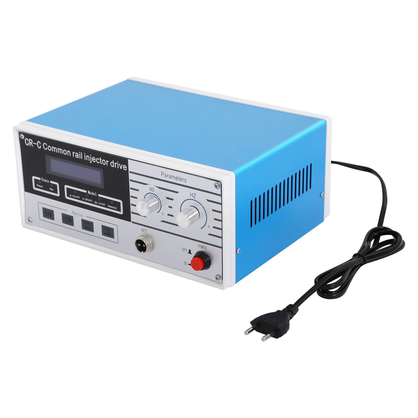 Diesel Injector Tester Tool Kit, CR-C Multifunctional Common Rail Injector Tester S60H Fuel Nozzle Tester 0-60MPa Pressure Gauge