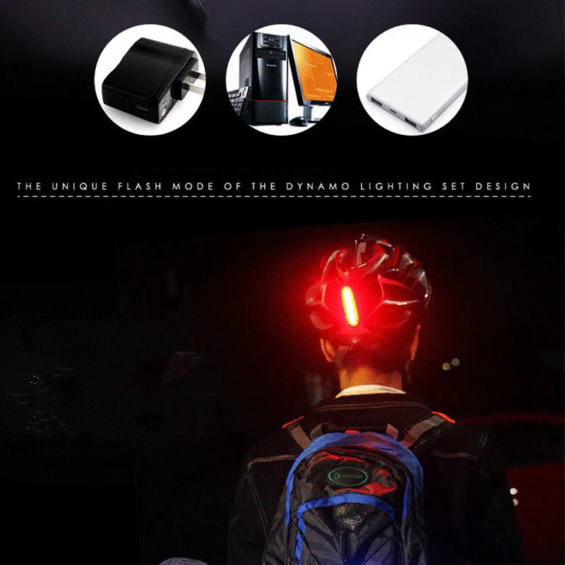 Bicycle Tail Lamp Waterproof Bicycle Light LED Bike Rear Lights High Bright Night Cycling Safety Warning Lamp Road MTB Lantern