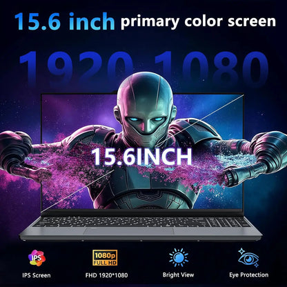 15.6'' Intel Core I9 10980HK Gaming Laptop Windows 11 16GB RAM 1TB 2TB SSD Fingerprint Unlock Computer Backlight Office Laptop P