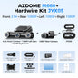 AZDOME Dash Cam M660 2.5K+3*1080P 4CH Car DVR GPS 5G Wifi Free 64GB Card Voice Control 24H Parking Monitor Super Night Visio