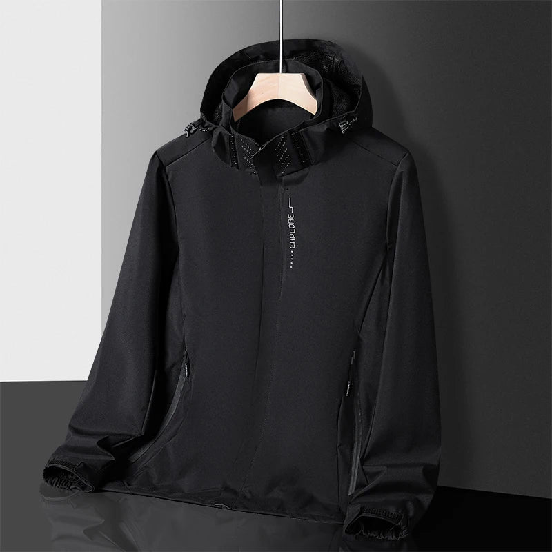 Camping Jacket Coats Men Water & Windproof Windbreaker Jacket Male Hiking Clothing Jacket Man Tops Fishing Wearing Free Shipping