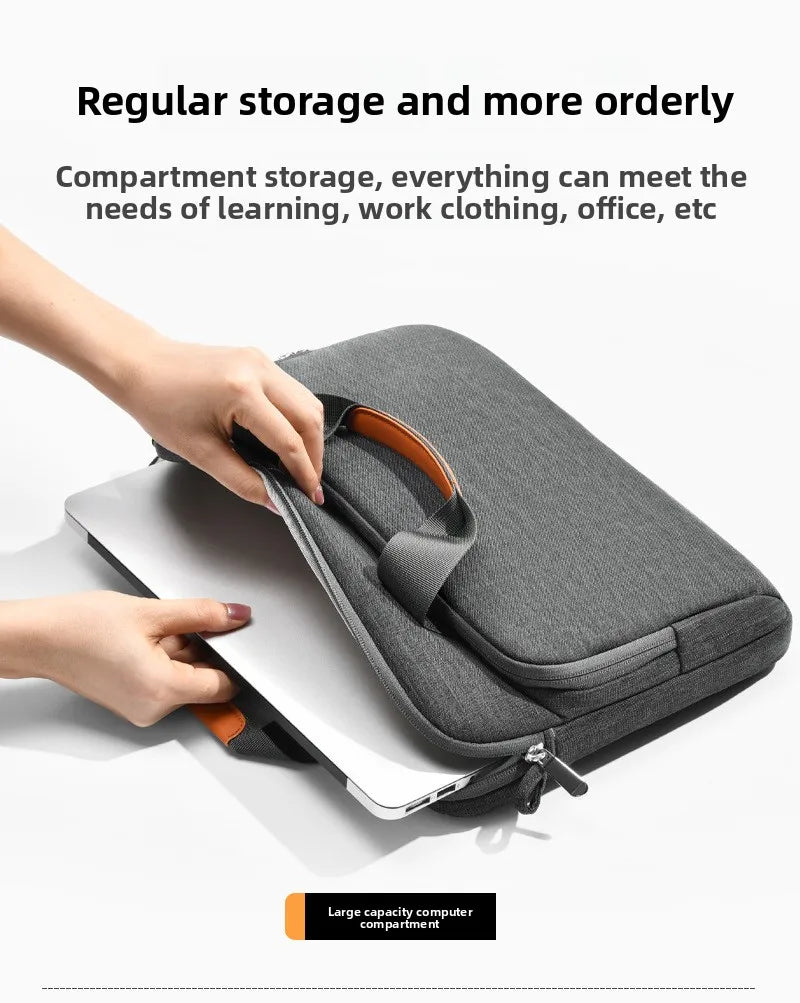 Laptop Bags 13 14 15 16 inch Notebook Bag for MacBook Air Pro M1 M2 M3 M4 Computer Handbag Briefcase Women Men Work Sleeve Bag