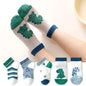 5 Pairs 1 To 12 Years Children's Socks 2026 Spring Summer Baby Boys Girls Cotton Mesh Breathable Thin Soft Cute Socks Kids Socks