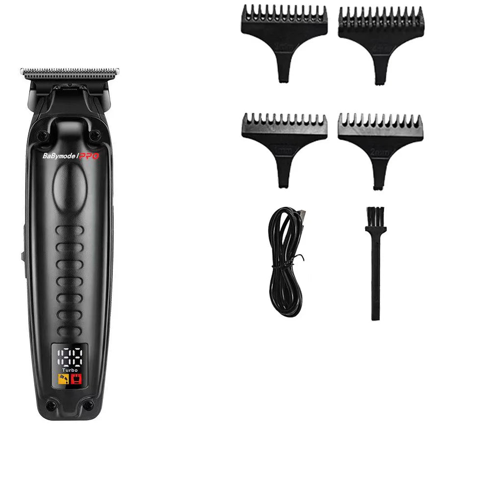 7500RPM Babymodel PRO Men's Professional Barber Shop Hair Salon Hair Clipper Trimmer Shaver Set Powerful Motor DLC Alloy Blade