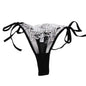 Ladies Women Embroidery Transparent Lingerie Lace Panties Underwear Panty Brief