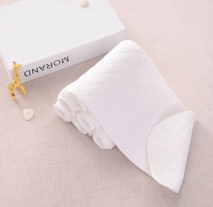 2/5/10Pcs Baby Diapers Reusable Washable Cotton Diaper Ecological Nappies Insert Cotton Cloth Breathable Absorbent Cloth Diapers