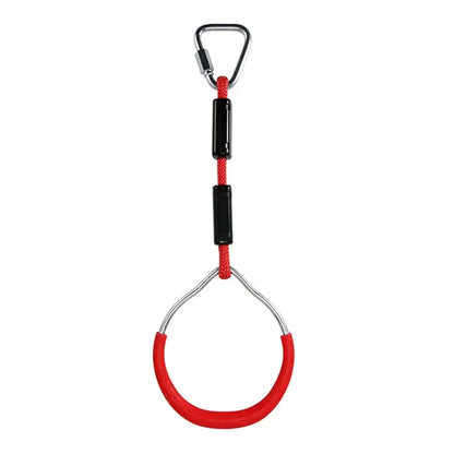 Children's Outdoor Gymnastics Rings Climbing Short Rope Horizontal Bar Children's Grip Strength Training Children's Fitness Toys