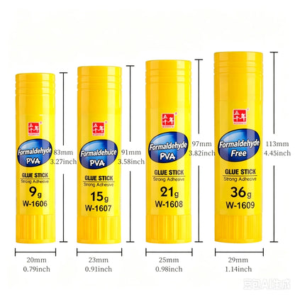 WQN-1/2/5pcs Solid Adhesive Stick High Viscosity School Office Stationery Art Photos Adhesive Stick Return To School Season