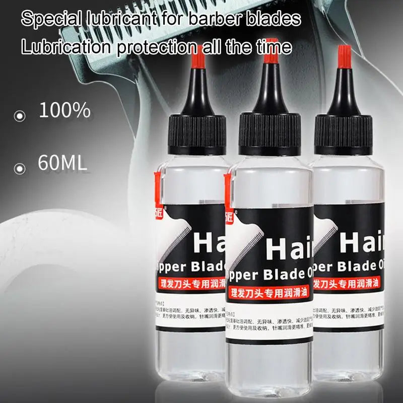 Trimmer lubricating oil Hair scissors lubrication Reduce metal friction No odor For hair cutting tool maintenance lubrication