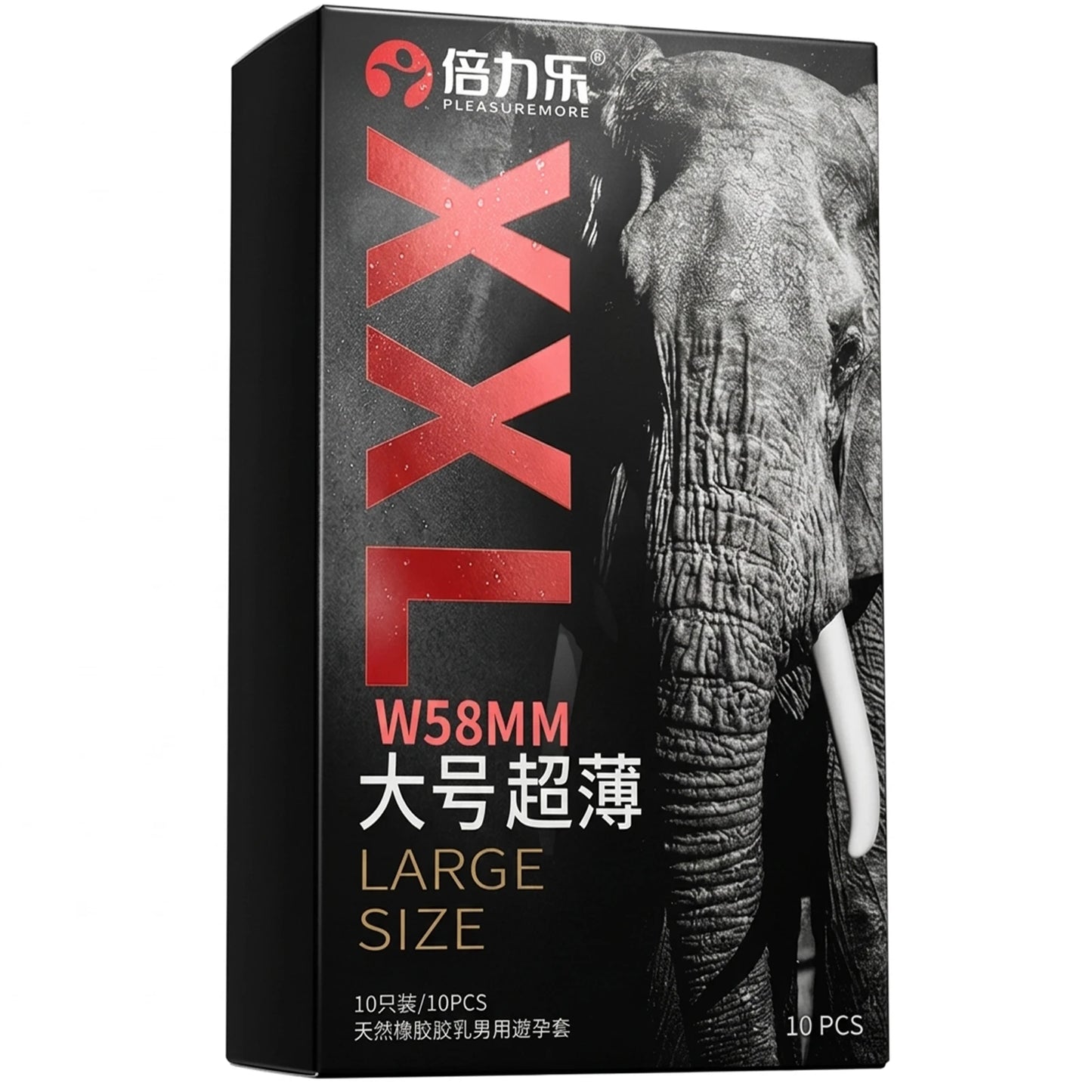 XXL Size Condoms  58mm Width Men Latex Condom Safe Contraception Protection Adult Sex Products Intimate Care