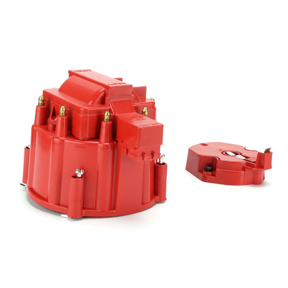 Car Distributor Cap with Coil Rotor Auto Accessories For Chevy V8 265 283 307 327 350 383 396 400 402 427 454 472 502 Engines