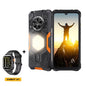 Android 15 Смартфон Cubot King Kong Power 5, 6.88" 120Hz Screen, 15300mAh Battery, 16GB RAM (6+10) 128GB ROM,MTK G100 5W Speaker
