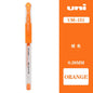 Japan Uni UM-151 Gel Pen 0.38mm Bullet Tip Writing Smooth Student Notes Special School Supplies 20 Colors Available Stationery