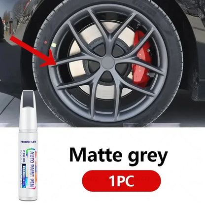 For 2012-2025 Tesla Model 3 Y X S Car Paint repair pen Car touch up pen Black white Tesla wheel paint repair agent Paint repair