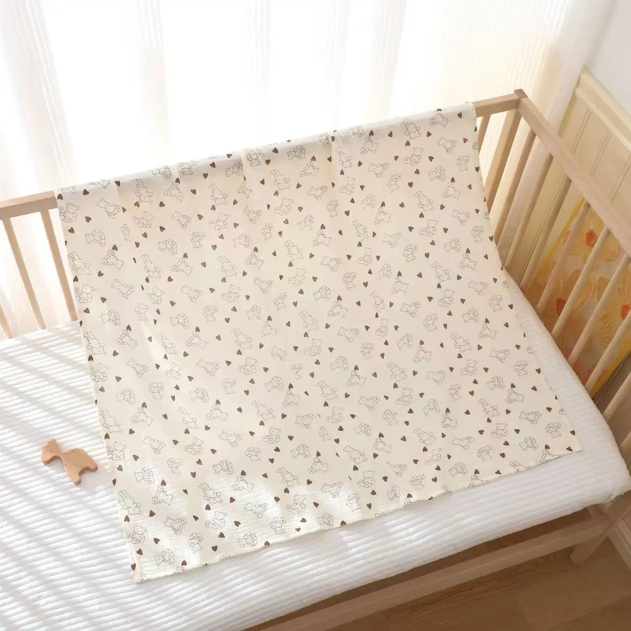 Newborn Baby Cotton Blanket Summer Bedding Babies Stuff  Throw Blanket Muslin Squares Receiving Blanket