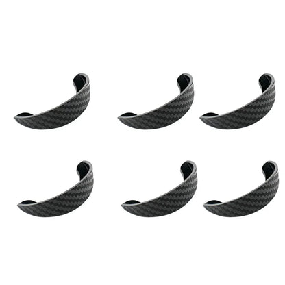 Car Reversing Camera Rain Cover Car Rear Camera Rain Cover Carbon Fiber Pattern Car Rear View Camera Protection Trim Dust Shield