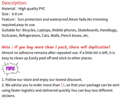 500PCS Kawaii Cartoon Cat Tuo Tuo Roll Stickers Skateboard Laptop Luggage Skateboard Phone Gift Waterproof Phone Cute Sticker ﻿