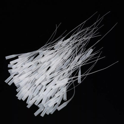 Glue Micro Tip Plastic Glue Bottom Tips Precision Applicator Dropping Tube Nozzle for Glue Extender Precision Applicator Pipette