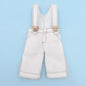 Casual Blyth Doll Clothes Rompers Plaid Pants Long Sleeve Top Suit Doll Trousers for Ymy Licca Azones Ob24 Ob27 Doll Accessories