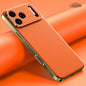 LANGSIDI Luxury Leather Phone Case for iPhone 17 16 15 Pro Max Air 17Pro 16Pro Full Lens Protection Back Cover