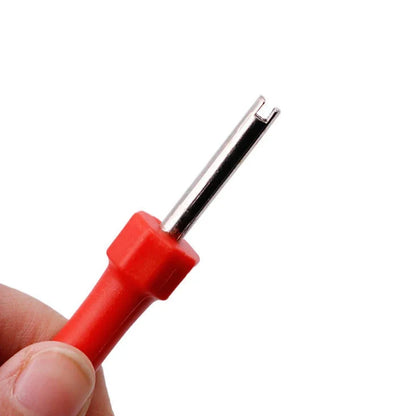 Slotted Handle Tire Valve Stem Core Remover Screwdriver Removal Tool Car Bike Bicycle Motorcycle Tire Repair Tool Car Accessory