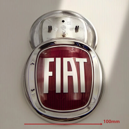 Logo Fiat Front Rear Badge Emblem 85mm 100mm 120mm 8.5cm 10cm 12cm for 500 Panda Punto Grande Doblo Ducato Bravo Tipo 595 600