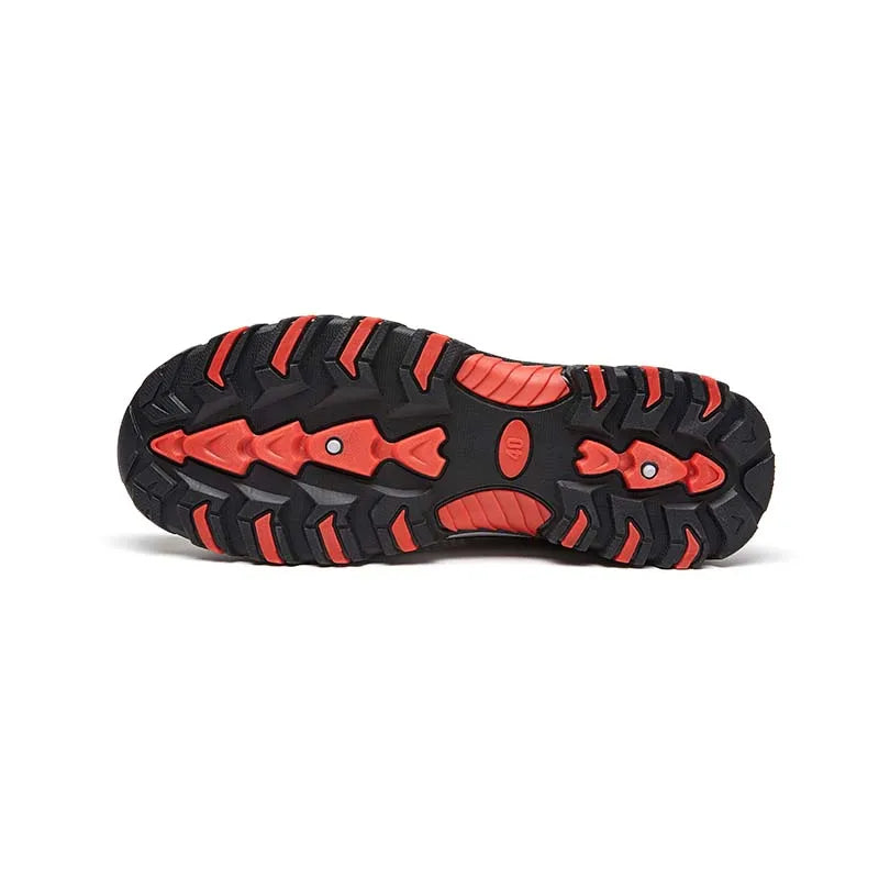 Men's lightweight slip-on sneakers - non-slip casual shoes suitable for hiking, daily wear, and outdoor adventures, black low-top fabric design, with synthetic sole, round toe, ideal for spring and autumn, hiking gear