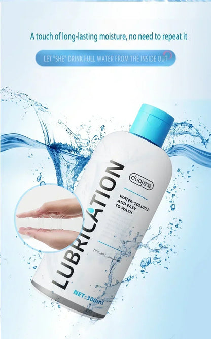 300ML Water based Lubricant Safe Intimate Gel Vaginal Anal Lube Lubricating Oil Adult For Women Men And Couple Erotic Tools