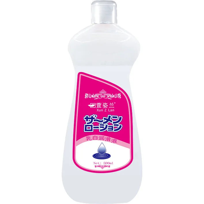500ml 300ml 200ml Simulated Semen Lubricants For Couples penetrate Vagina Anal Adult Sex producat Milky White anal sex gay