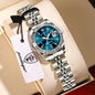 POEDAGAR Elegant Women's Watch Waterproof Luminous Date Fashion Ladies Wristwatch Stainless Steel Quartz Watches For Women Reloj