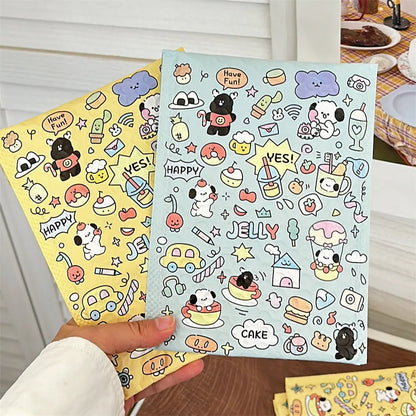 10pcs/Jelly Dog Cute Express Waterproof Packaging Bag, Shockproof Bubble Bag