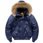 Pilot Men's jackets Thicken Winter Jacket Padding Man Down Jacket Coat Parkas Outdoor Fur Hooded Cotton Padded Jacket HXY0257