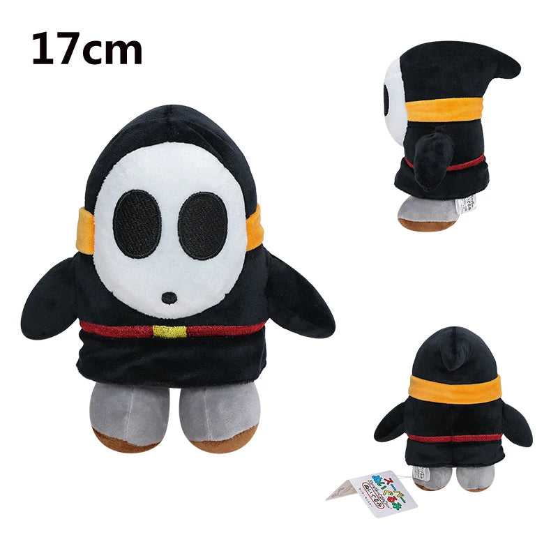 Cartoon Plush Toy Bullet Bill Shy Guy Waluigi Wario Donkey Kong King Boo Spiny Dry Bones Anime Stuffed Doll Peluche Toys Gift