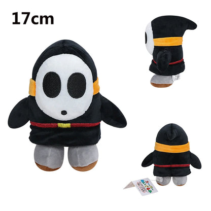 Cartoon Plush Toy Bullet Bill Shy Guy Waluigi Wario Donkey Kong King Boo Spiny Dry Bones Anime Stuffed Doll Peluche Toys Gift