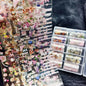 10Rolls Halloween  Flower Plaid Angel Marble  Bow Nail Foils Transfer Paper  Nail Art Stickers   Decal  Nails Decoration