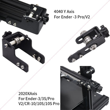 Synchronous Belt Tensioner 2020 X Axis V-Slot Profile 4040 Y Axis Belt Stretch Straighten Tensioner For Ender 3/V2/Pro/CR-10/10S