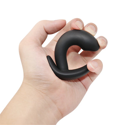 BDSM Electric Shock Silicone Anal Plug E-stim Buttplug Dildo G-Spot Prostate Massager Anus Dilator Intimate Goods Masturbator