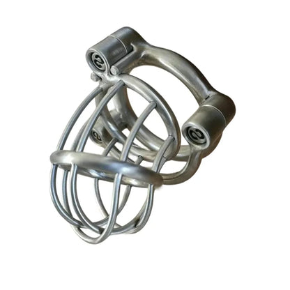 Custom Anti Slip Chastity Ring Stainless Steel Screw Lock Cage Personalized CBT Device for Men Heavy BDSM Bondage Gear Chastity