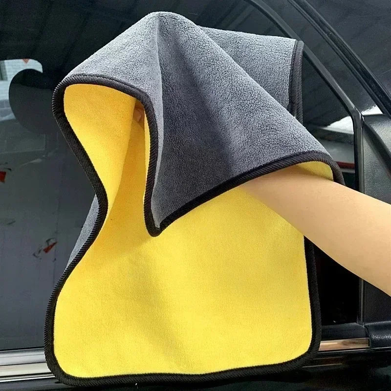 Microfiber Cleaning Towel Car Wash Cloth Professional Detailing Drying Towel Soft Absorbent Microfiber Car Cleaning Accessories