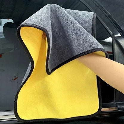 Microfiber Cleaning Towel Car Wash Cloth Professional Detailing Drying Towel Soft Absorbent Microfiber Car Cleaning Accessories