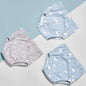 3pcs/Lot Baby Cotton Training Pants Panties 6 Layer Waterproof Cloth Diapers Reusable Toolder Nappies Diaper Baby Underwear