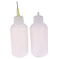 30/50ML PET Clear Vial with Long Thin Needle Tip Dropper for Smoking Oil Accessories Liquid Jar for Essential Oil Storage