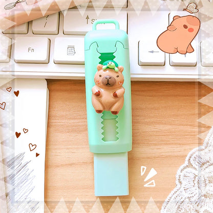 Kawaii Stationery Aesthetic stationery Office supplies school items Gift for kids Eraser  Cute Capybara  Eraser funny Rubber