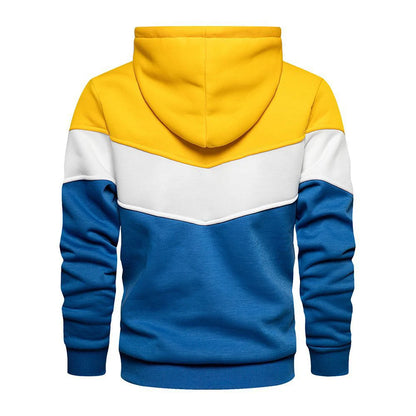 Paris Fashion Men's Hoodies Set Daily Casual Sports Hooded Sweatshirt and Jogger Pants Male Urban Trend Warm Pullover Tracksuit