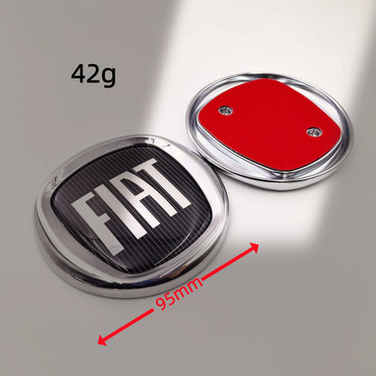 8.5/9.5/10/12cm 85/95/100/120mm car Emblem for FIAT Car Hood Front Rear Badge 2/3/4-Pin Emblem